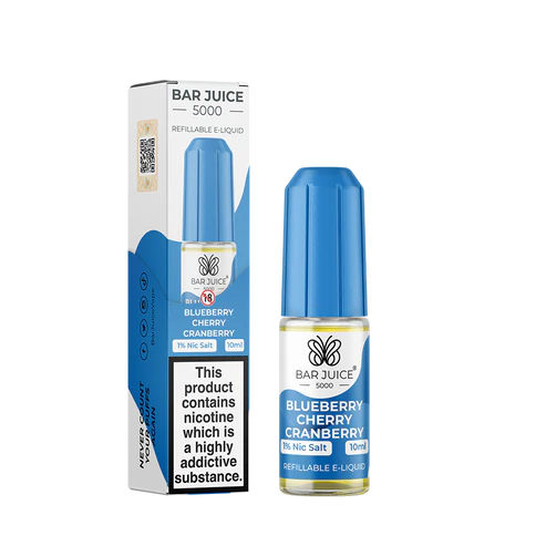 Bar Juice - Blueberry Cherry Cranberry - 10ml E-liquid (10 units per pack)