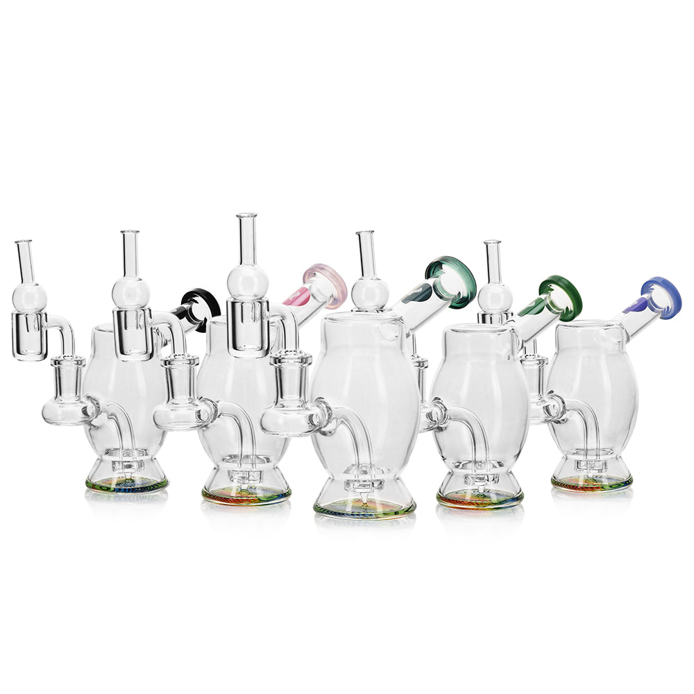 WAX SET – BUBBLE RIG + BANGER + CARB CAP