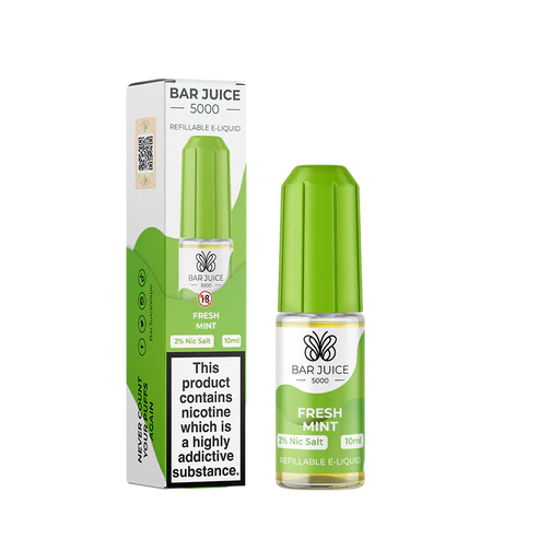 Bar Juice - Fresh Mint - 10ml E-liquid (10 units per pack)
