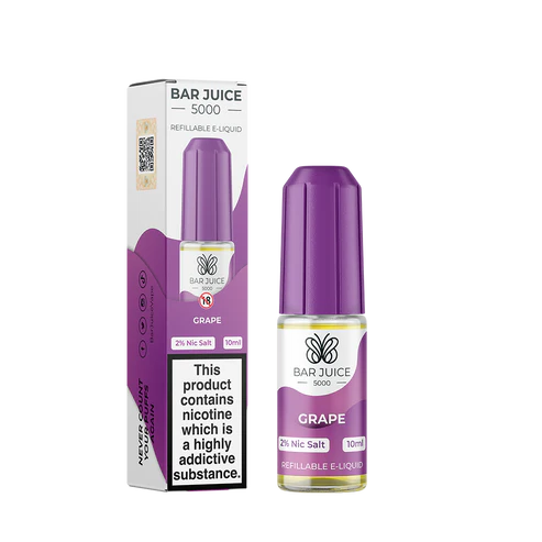 Bar Juice - Grape - 10ml E-liquid (10 units per pack)