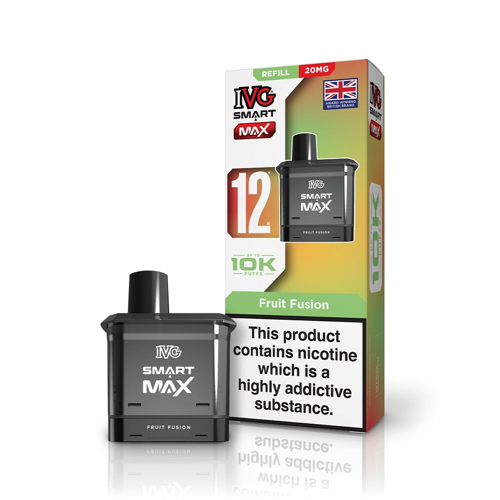 IVG Smart Max vape device and packaging on a white background