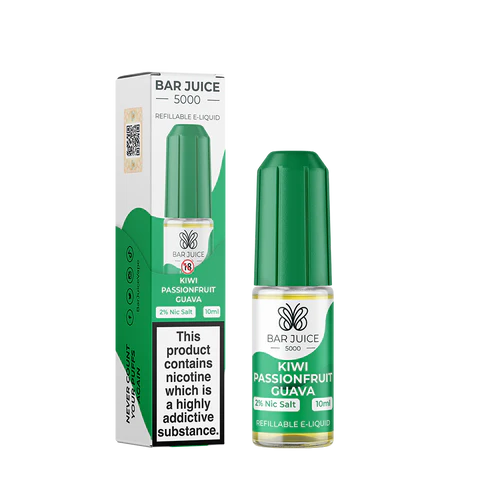 Bar Juice - Kiwi Passionfruit Guava - 10ml E-liquid (10 units per pack)