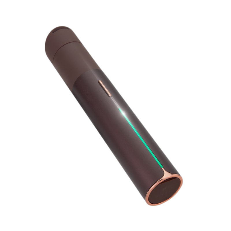 Mobile Vaporizer Pivot portable vaping device sleek brown design