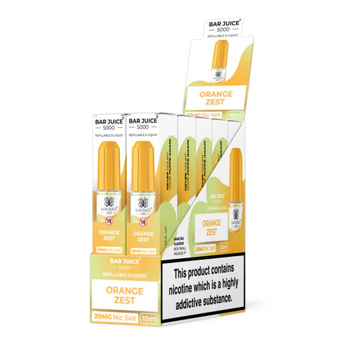 Bar Juice - Orange Zest - 10ml E-liquid (10 units per pack)