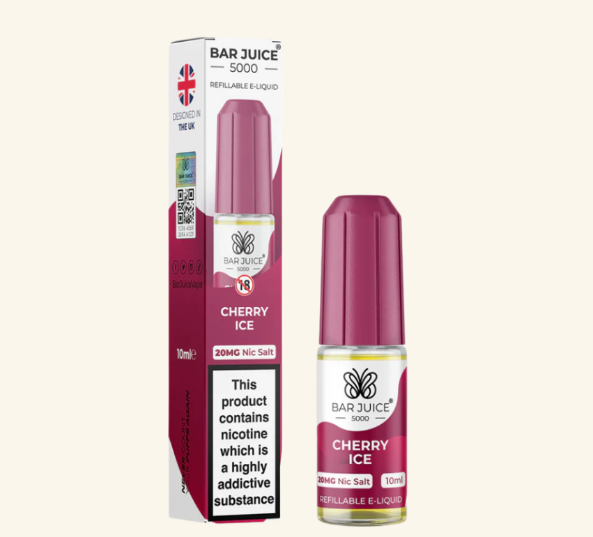 Bar Juice - Cherry Ice - 10ml E-liquid (10 units per pack)