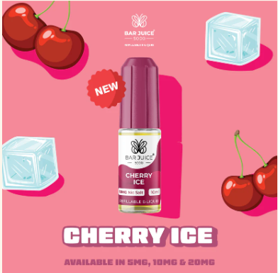 Bar Juice - Cherry Ice - 10ml E-liquid (10 units per pack)