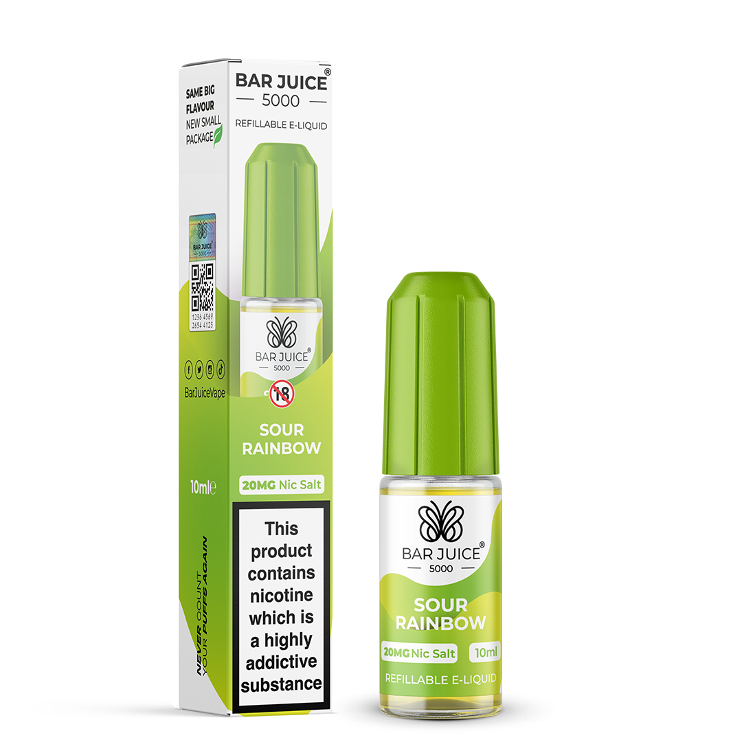 Bar Juice - Sour Rainbow - 10ml E-liquid (10 units per pack)