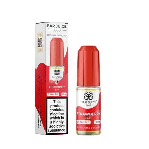 Bar Juice - Strawberry Ice - 10ml E-liquid (10 units per pack)