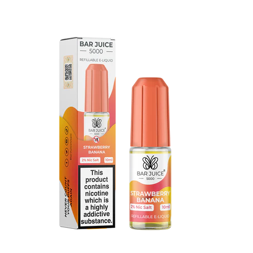 Bar Juice - Strawberry Banana - 10ml E-liquid (10 units per pack)