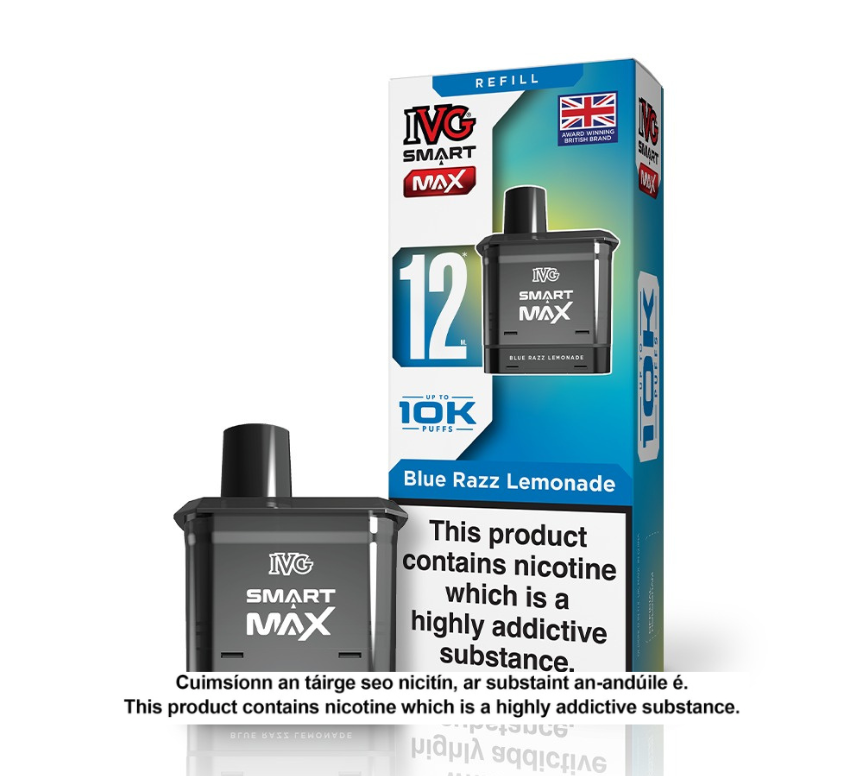 IVG SMART MAX Blue Razz Lemonade Refill Pod
