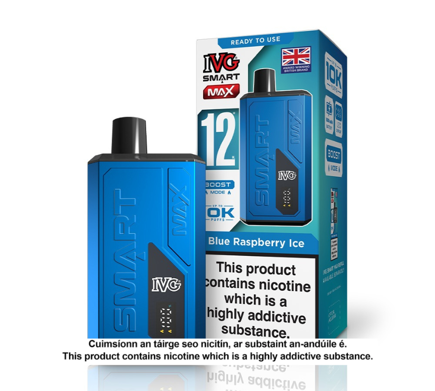 IVG SMART MAX Blue Raspberry Ice Starter Kit