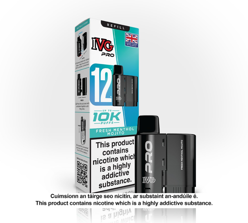 IVG Pro Fresh Menthol Mojito Refill