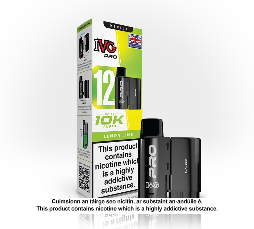 IVG Pro Lemon Lime Refill