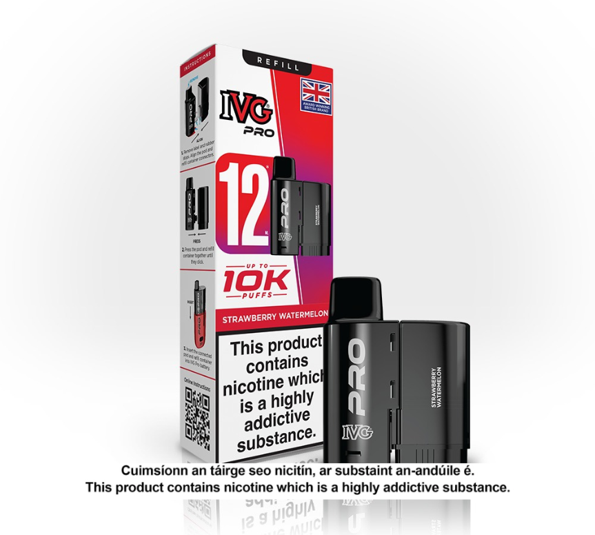 IVG Pro Strawberry Watermelon Refill