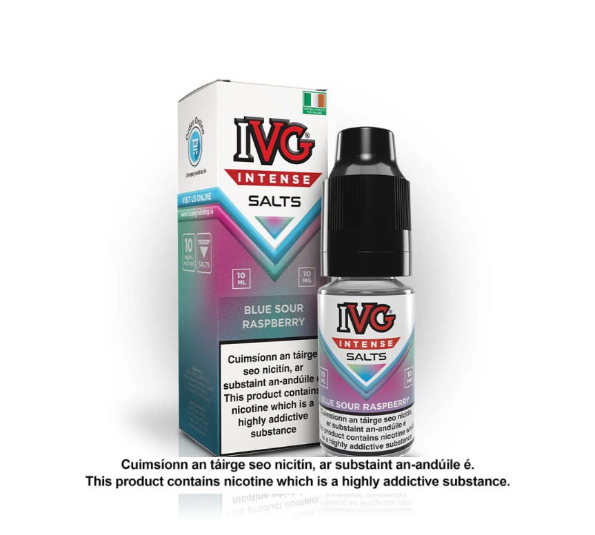 IVG Intense – Blue Sour Raspberry (10 units per pack)