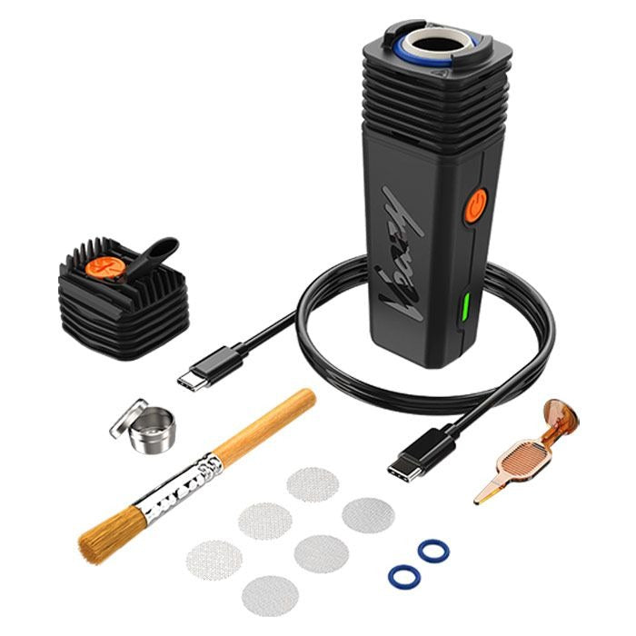Veazy Vaporizer black color portable dry herb vape device