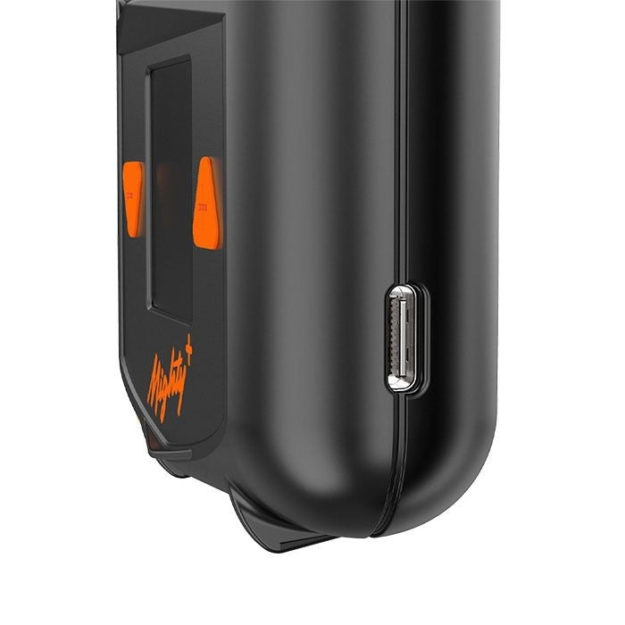 Mighty+ packaging with vaporizer and USB-C cable