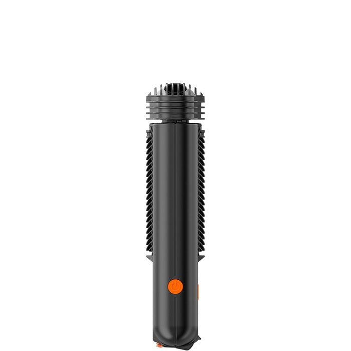 Compact design of Mighty+ with orange accents