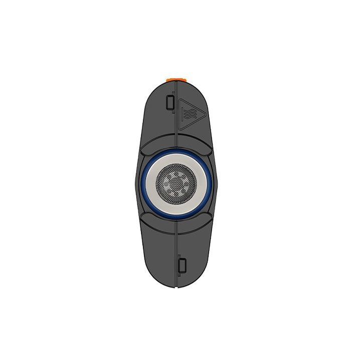 Mighty+ bottom view showing charging port and stand