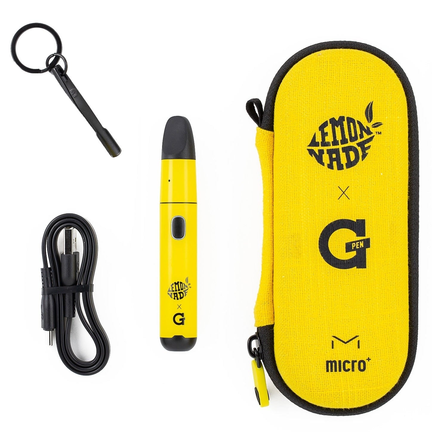 G Pen Micro+ Vaporizer full view on white background