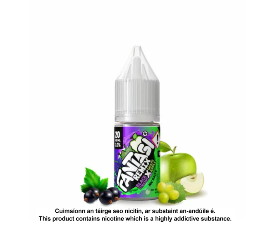 Blackcurrant X Grape – Fantasi Bar Juice E Liquid 10ml (10 units per pack)