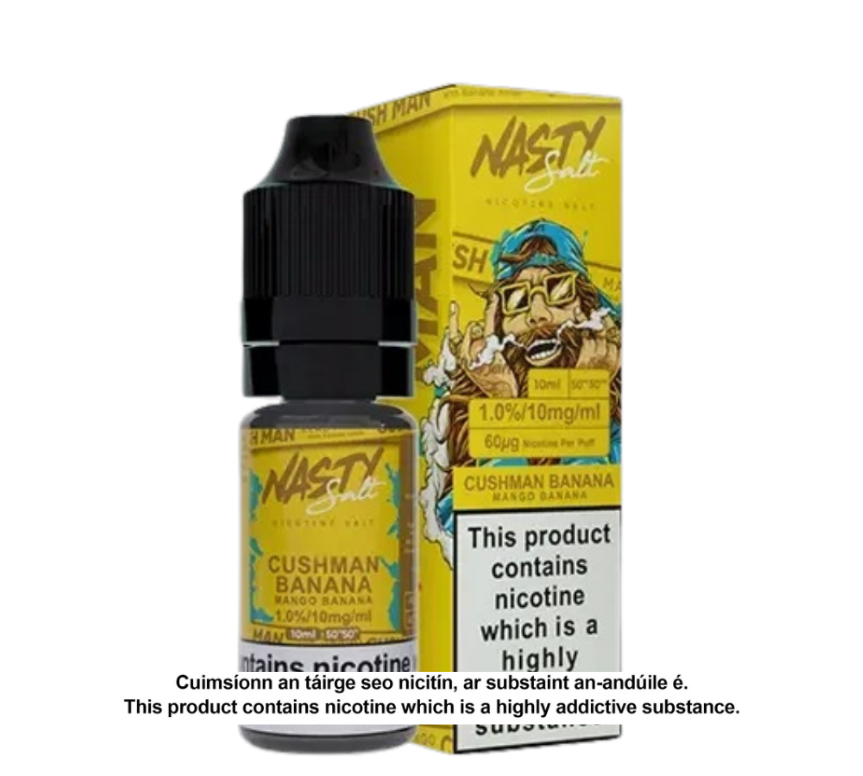 Nasty Juice Nic Salt Cushman Banana (10 units per pack)