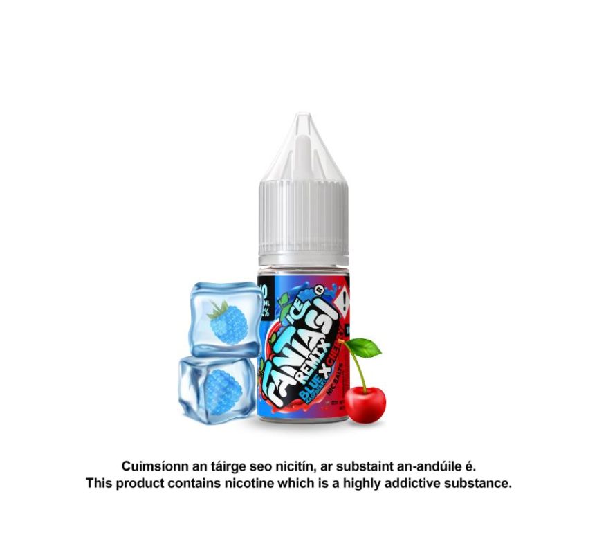 Blue Raspberry X Cherry – Fantasi Bar Juice E Liquid 10ml (10 units per pack)
