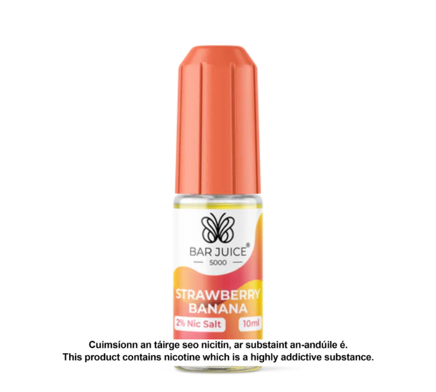Bar Juice - Strawberry Banana - 10ml E-liquid (10 units per pack)