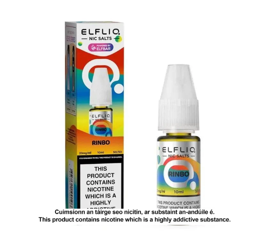 Elfliq Nic Salts - Rinbo - 10ml E-liquid (10 units per pack)