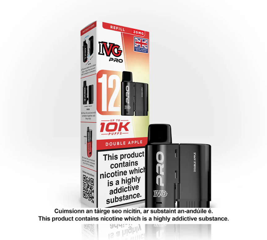 IVG Pro Double Apple Refill