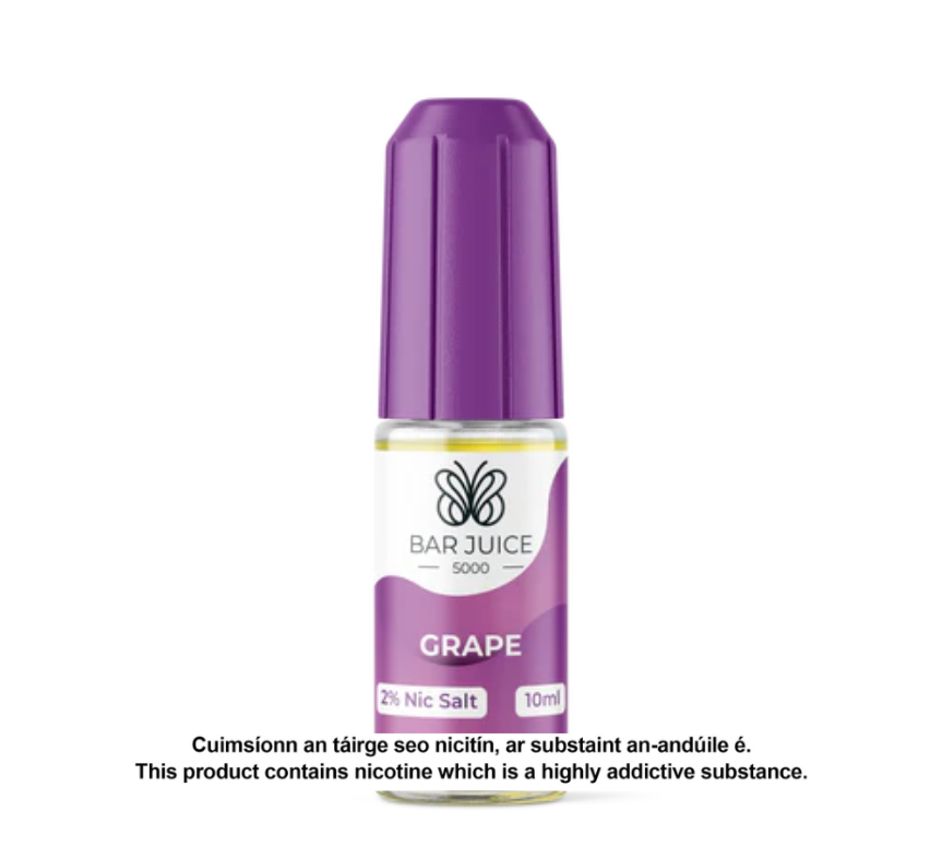 Bar Juice - Grape - 10ml E-liquid (10 units per pack)