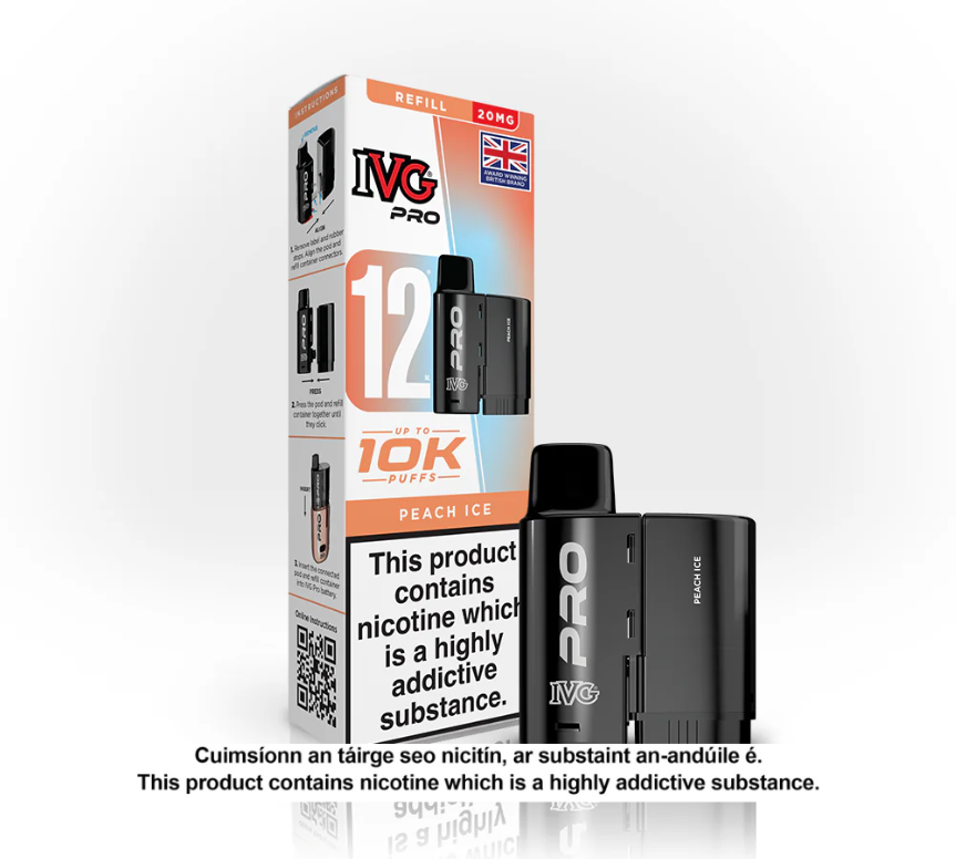 IVG Pro Peach Ice Refill