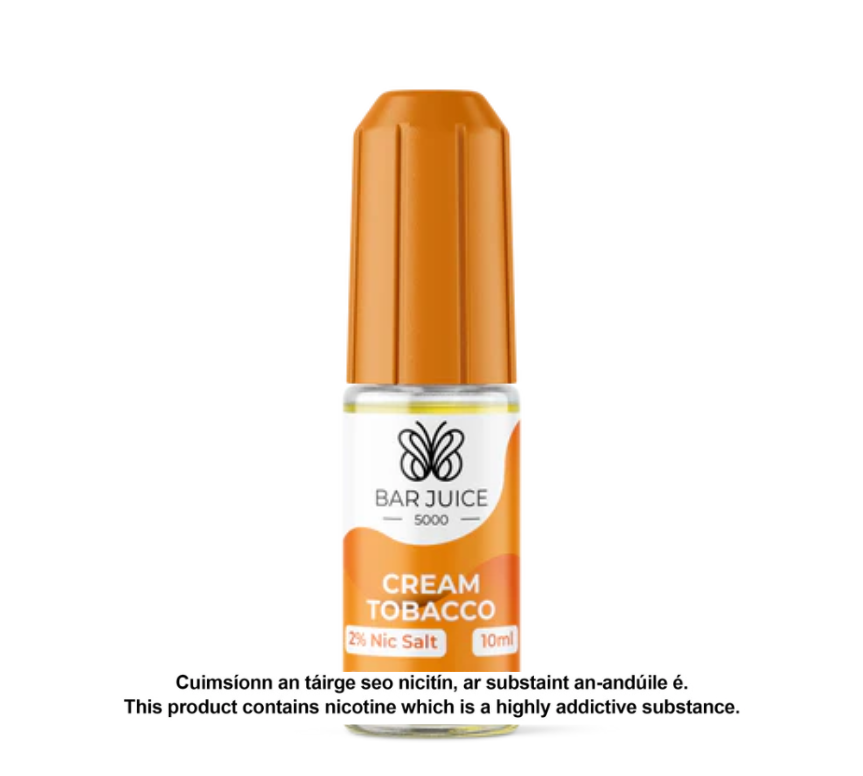 Bar Juice - Cream Tobacco - 10ml E-liquid (10 units per pack)