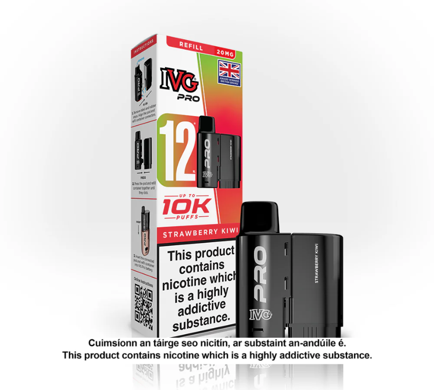 IVG Pro Strawberry Kiwi Refill