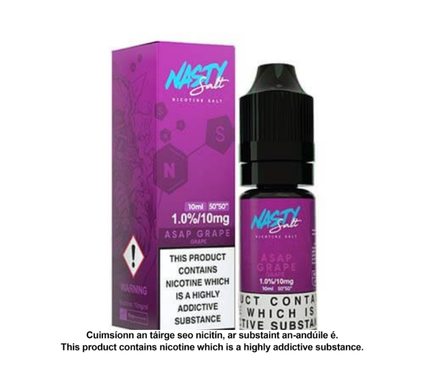Nasty Juice Nic Salt Asap Grape (10 units per pack)