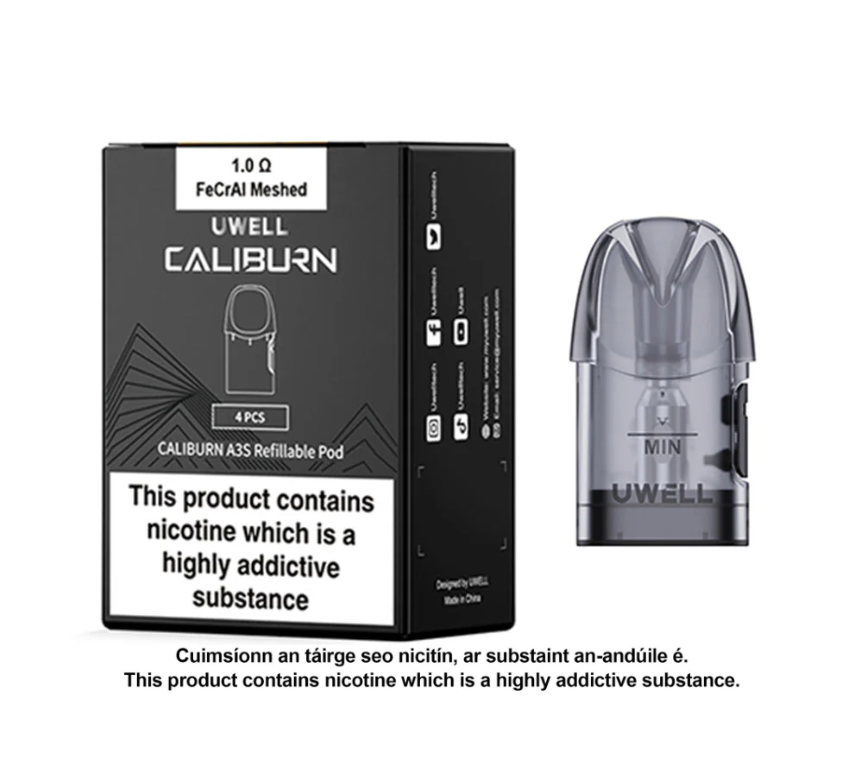 CALIBURN A3S Pod Cartridge (Pack of 4)