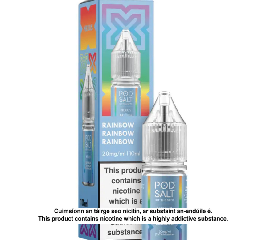 NEXUS RAINBOW 10ML NICOTINE SALT E-LIQUID (10 units per pack)