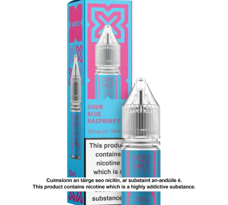 NEXUS SOUR BLUE RASPBERRY 10ML NICOTINE SALT E-LIQUID (10 units per pack)