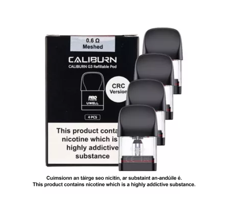 CALIBURN G3 Pod Cartridge (Pack of 4)