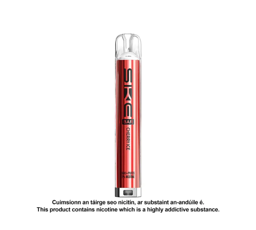 SKE BAR Disposable Vape Kit - Cherry IceSKE BAR Disposable Vape Kit - Menthol (Pack of 10)