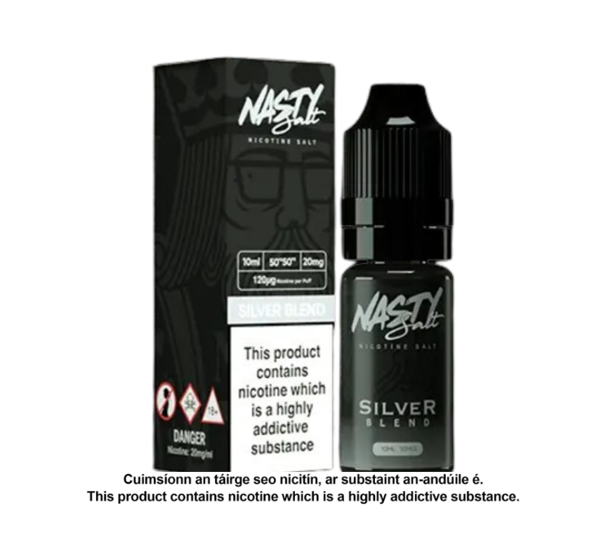 Nasty Juice Nic Salt Silver Blend (10 units per pack)