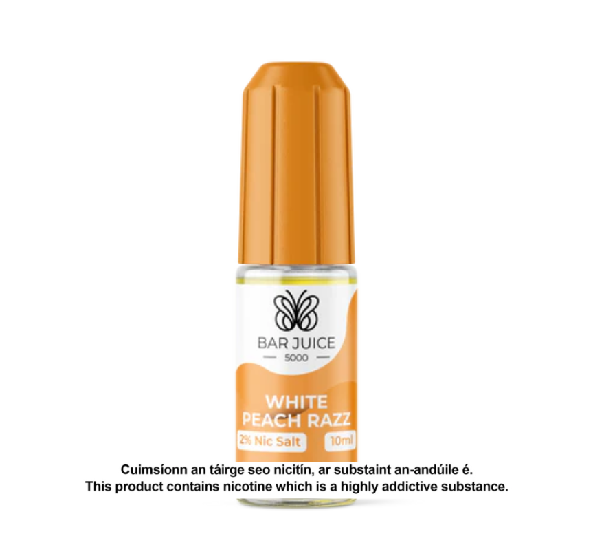 Bar Juice - White Peach Razz - 10ml E-liquid (10 units per pack)