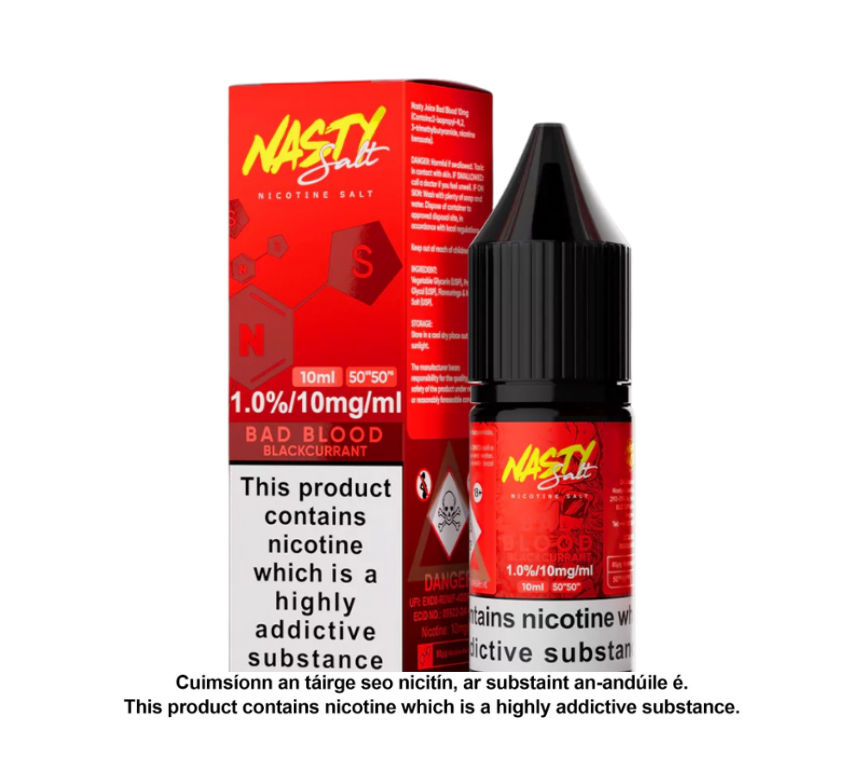 Nasty Juice Nic Salt Bad Blood (10 units per pack)